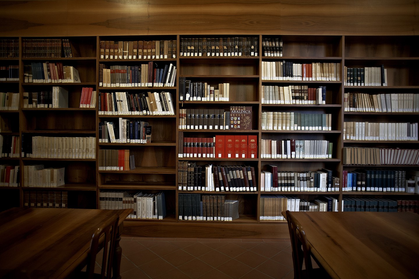 Sala studio libro antico